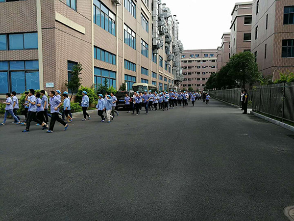 工厂消防演习